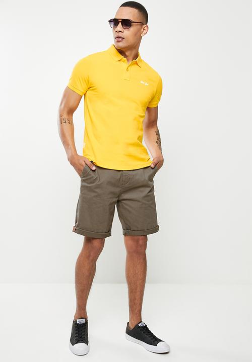 Aca Joe - Aca joe hd small logo - sustainable golfer - yellow