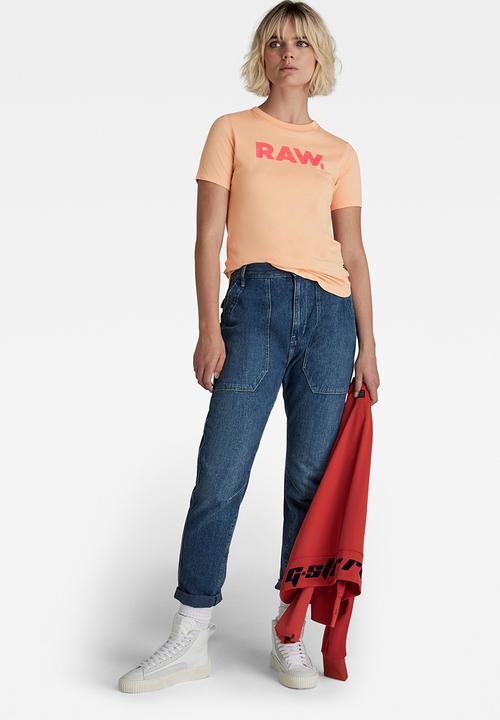 G-STAR - Raw. slim r t - peach nougat