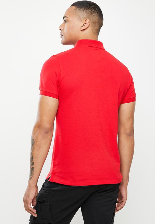 Aca Joe - Aca joe hd small logo - sustainable golfer - red