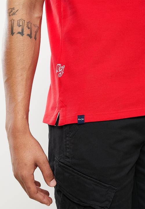 Aca Joe - Aca joe hd small logo - sustainable golfer - red