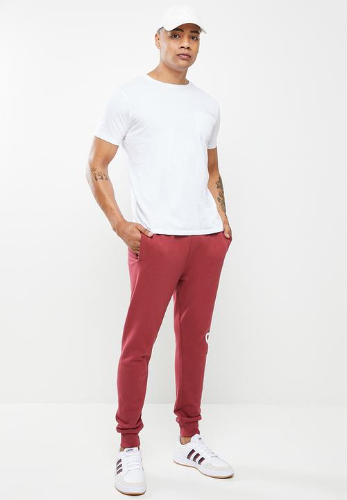 Aca Joe - Aca joe big logo 1 col jogger - maroon