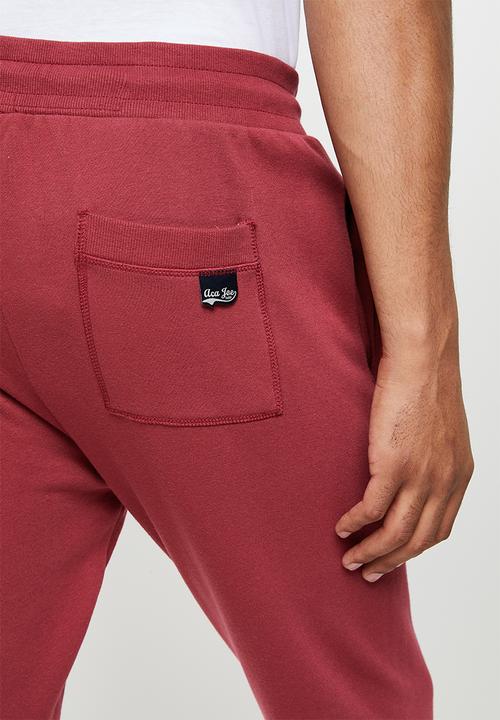 Aca Joe - Aca joe big logo 1 col jogger - maroon