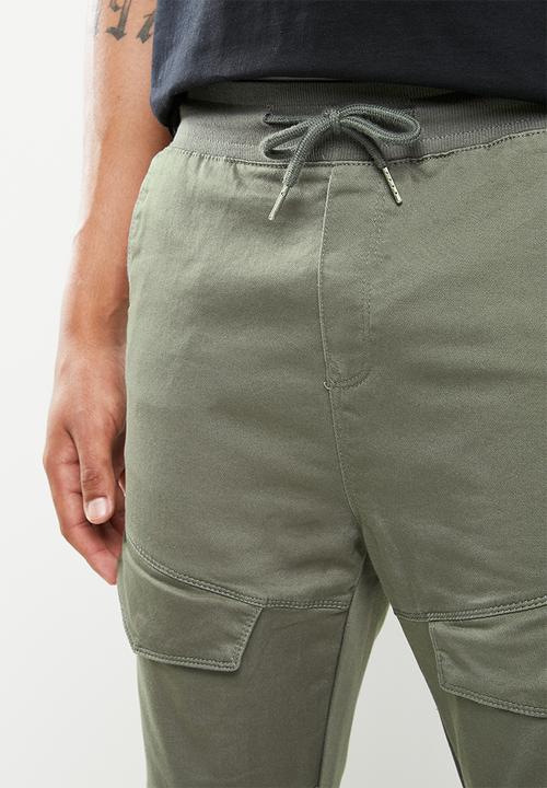 Aca Joe - Aca joe twilll jogger - fatigue