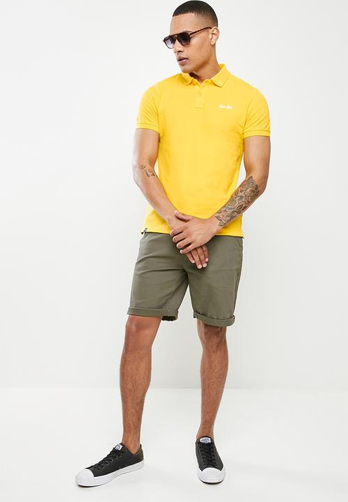 Aca Joe - Aca joe stretch chino shorts - fatigue