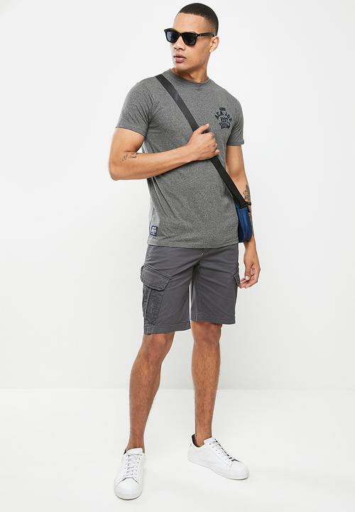 Aca Joe - Aca joe cargo shorts - charcoal