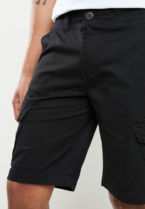 Aca Joe - Aca joe cargo shorts - black