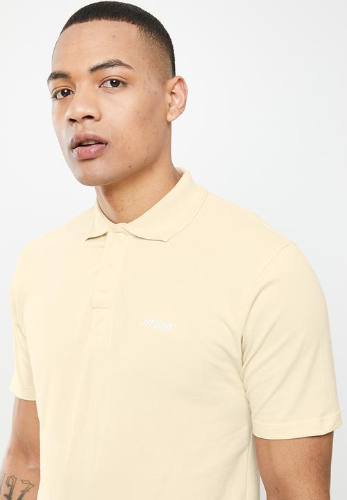urban° - Urban chest embroidery golfer - bone