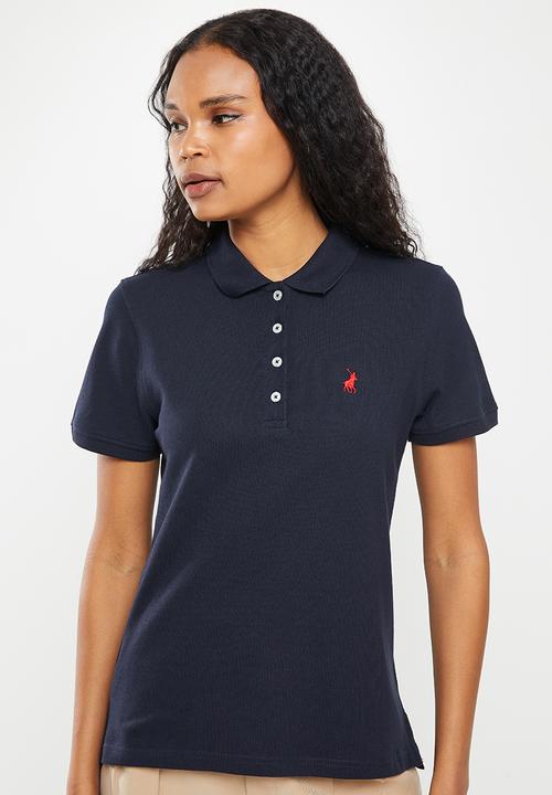 POLO - Margot short sleeve essential golfer - navy