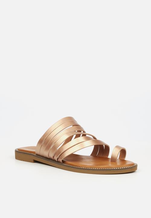 Butterfly Feet - Frost 3 sandal - rose gold