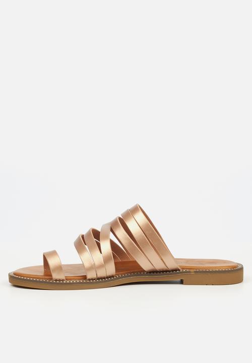 Butterfly Feet - Frost 3 sandal - rose gold