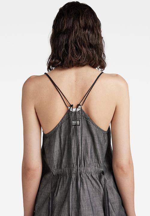 G-STAR - Slip dress - rinsed