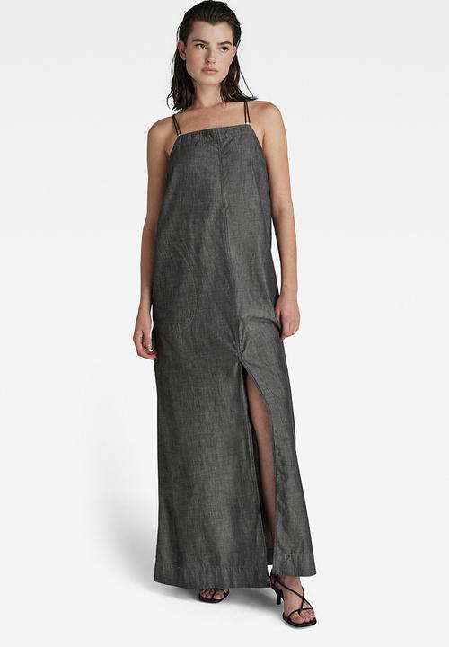 G-STAR - Slip dress - rinsed