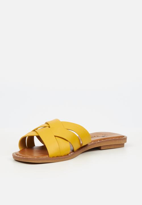 Butterfly Feet - Jess 1 sandal - mustard