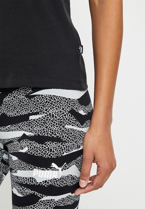 PUMA - Ess+ animal logo tee - puma black