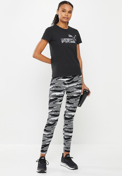 PUMA - Ess+ animal logo tee - puma black