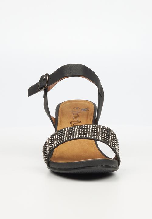 Butterfly Feet - Shani 1 wedge heel - black