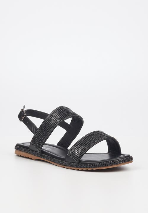 Butterfly Feet - Tumi 1 slingback sandal - black