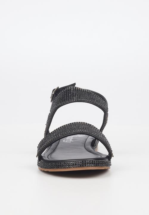 Butterfly Feet - Tumi 1 slingback sandal - black