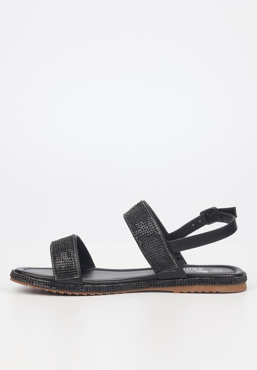 Butterfly Feet - Tumi 1 slingback sandal - black