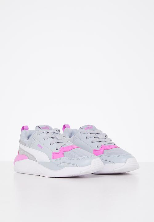 PUMA - X-ray 2 square ac ps - platinum gray-puma white-mauve pop-puma silver