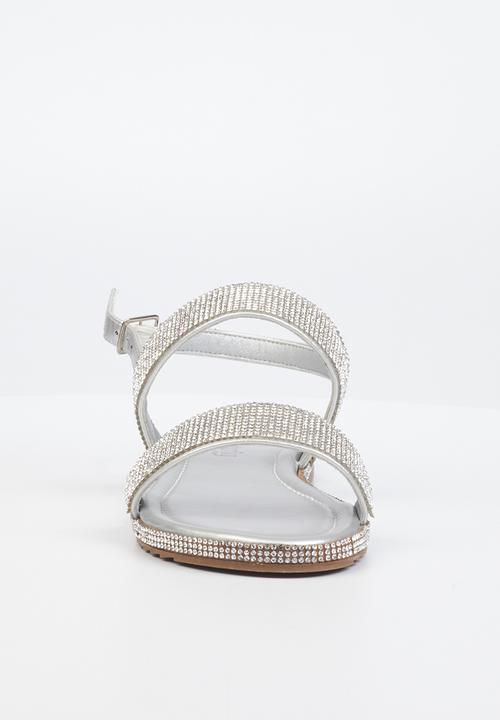 Butterfly Feet - Tumi 1 slingback sandal - silver