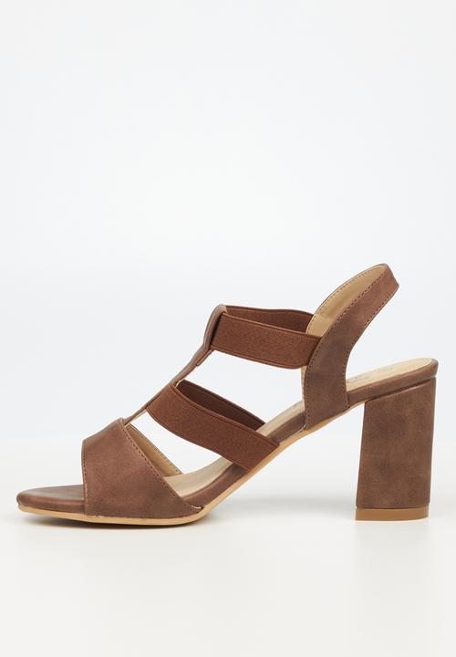 Butterfly Feet - Valery 1 block heel - chocolate