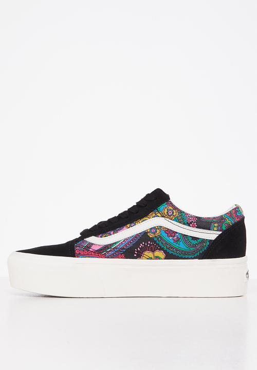 Vans - Old skool stackform - paisley bloom black