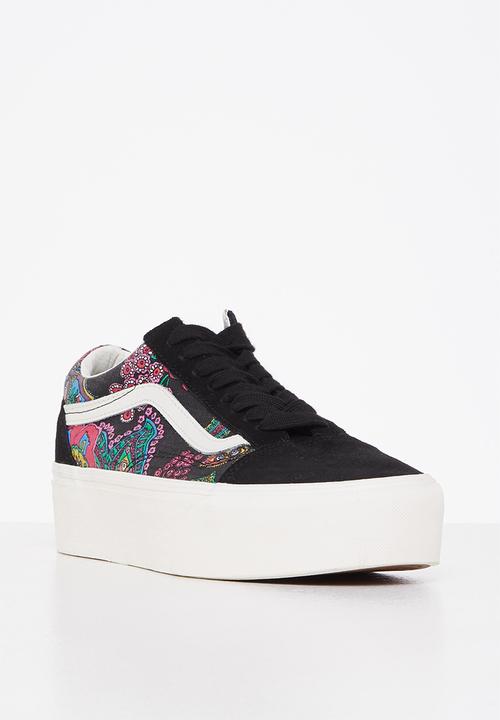 Vans - Old skool stackform - paisley bloom black