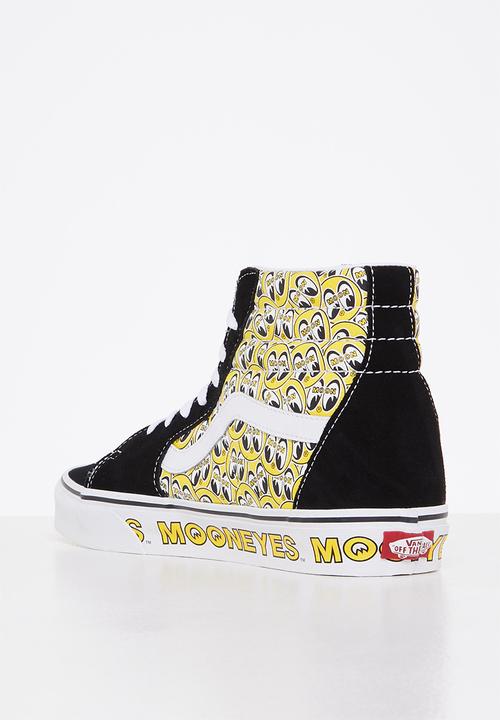 Vans - Sk8-hi - mooneyes black/yellow