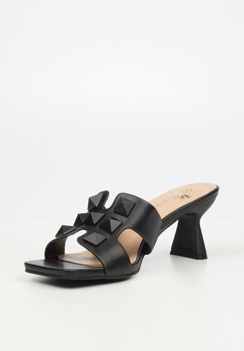 Butterfly Feet - Kady 1 mule stiletto heel - black