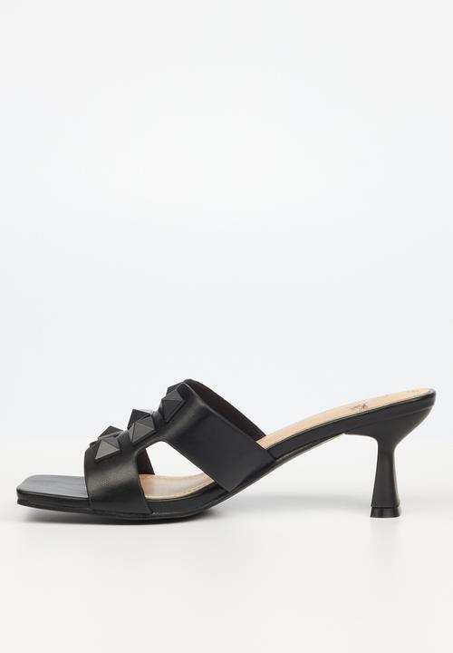 Butterfly Feet - Kady 1 mule stiletto heel - black