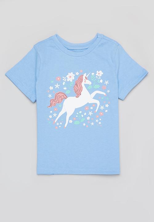 Superbalist - 2 Pack printed tees - blue & white