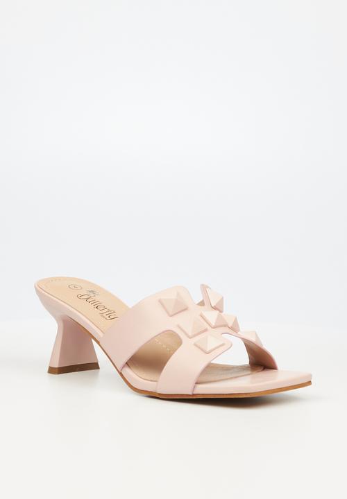 Butterfly Feet - Kady 1 mule stiletto heel - pink
