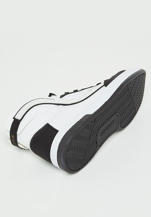 Superdry. - Vegan basket ov high trainer- white/bison black