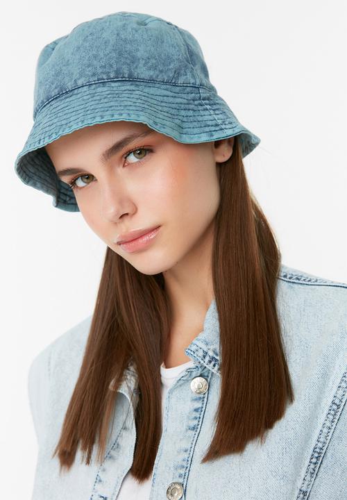 Trendyol - Denim bucket hat - blue