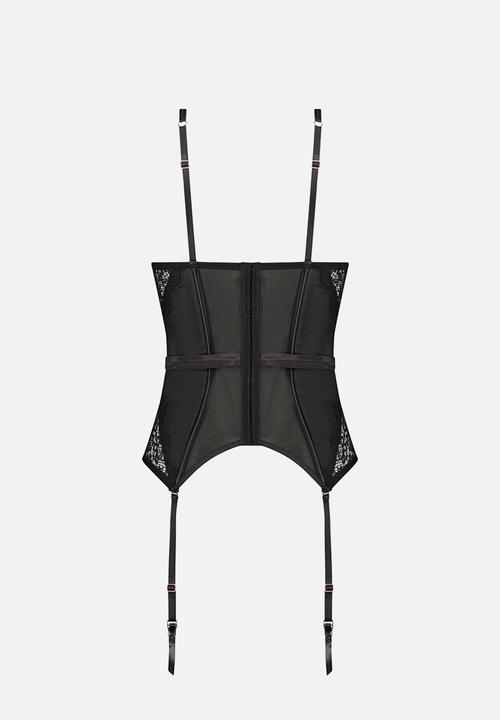 Hunkemoller - Margaret bustier - caviar