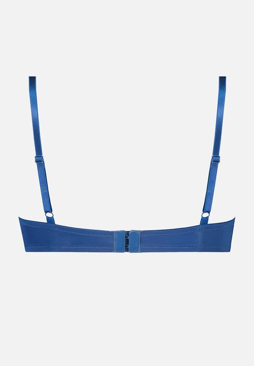 Hunkemoller - P&m padded plunge - poseidon