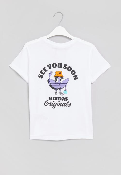 adidas Originals - Fun gfx tee y - white