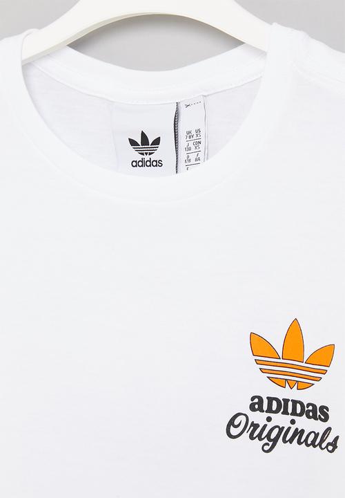 adidas Originals - Fun gfx tee y - white