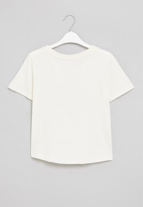Billabong  - Girls leo sa short sleeve tee - salt crystal