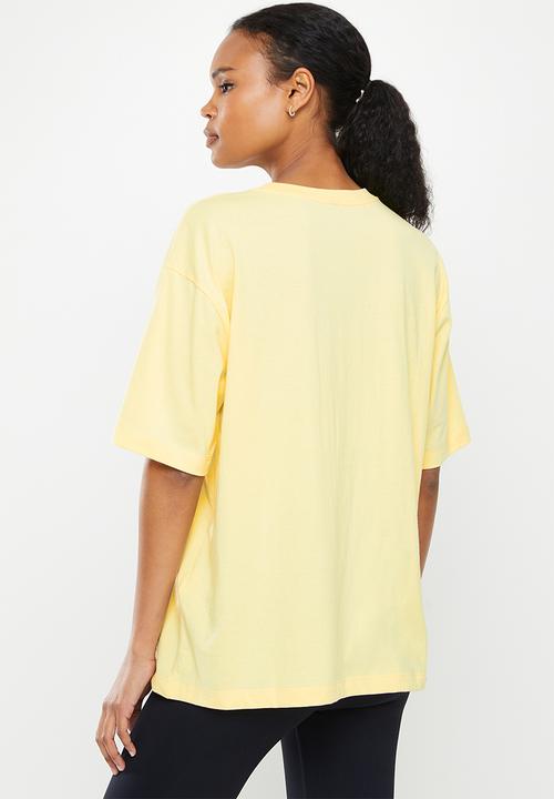 adidas Performance - W 2tn g os tee - almost yellow
