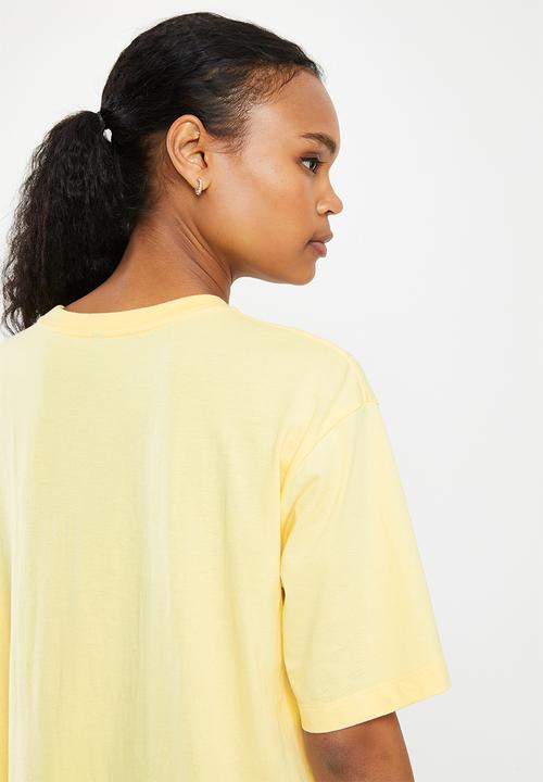 adidas Performance - W 2tn g os tee - almost yellow