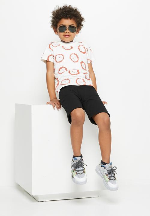 Pop Candy - Boys lion tee - white