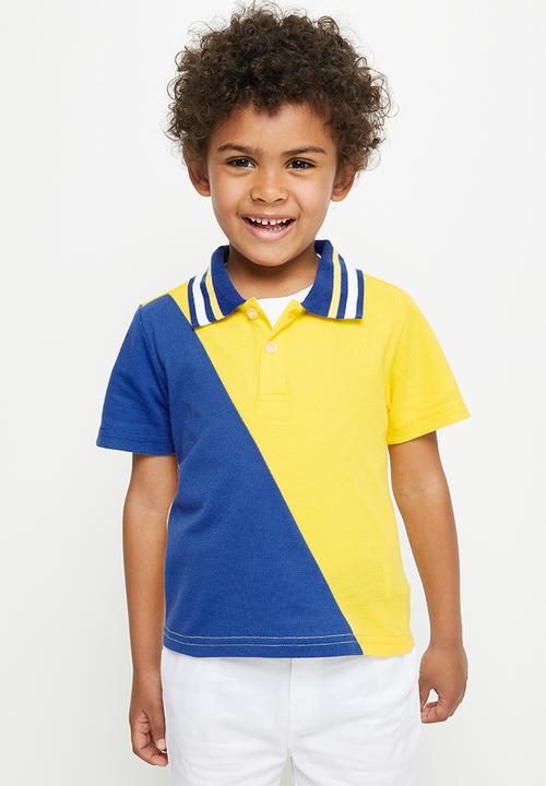 Pop Candy - Boys golfer & shorts set - multi