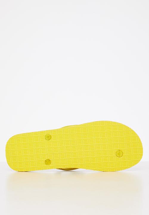 Aca Joe - Aj logo flip-flop - grey