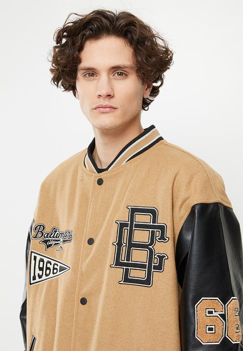 Factorie - Varsity jacket - biscuit & baltimore city