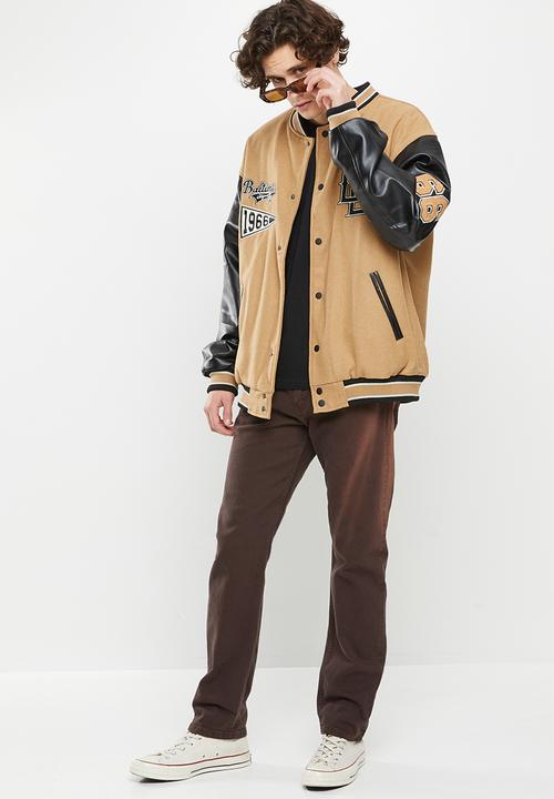 Factorie - Varsity jacket - biscuit & baltimore city