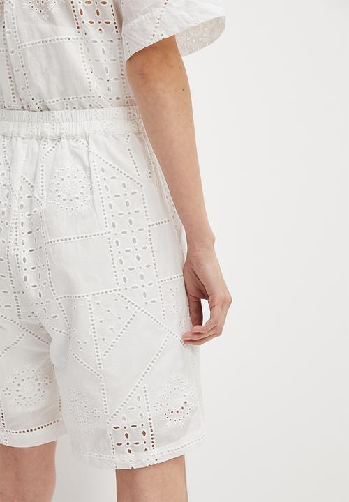 Superbalist - Easy pull on shorts - white