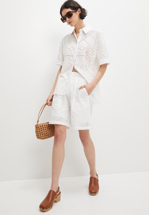 Superbalist - Easy pull on shorts - white