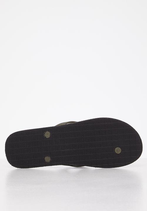 Aca Joe - Aj logo flip-flop - charcoal